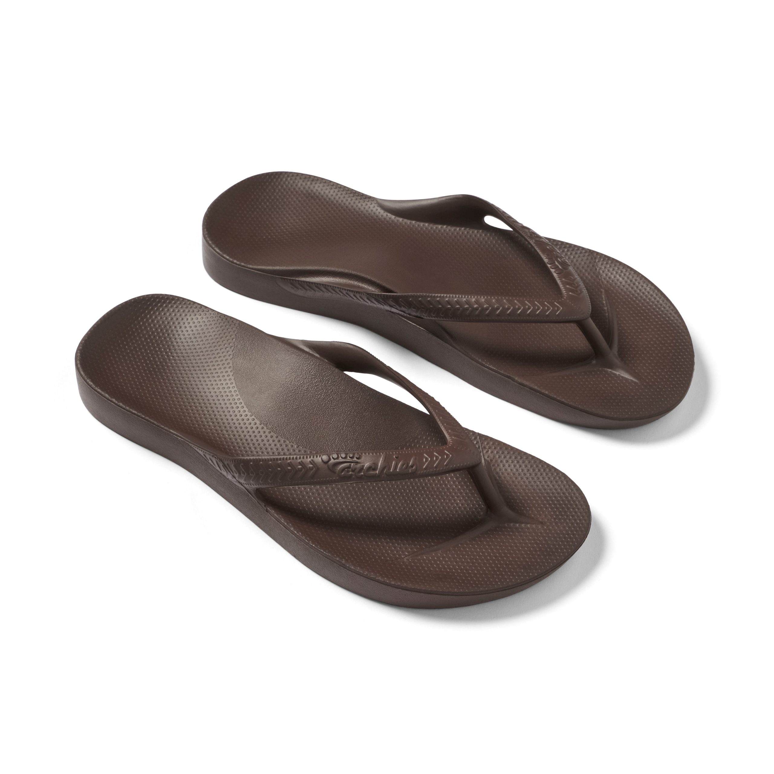 Arch Support Flip Flops - Classic - Brown - Image 14