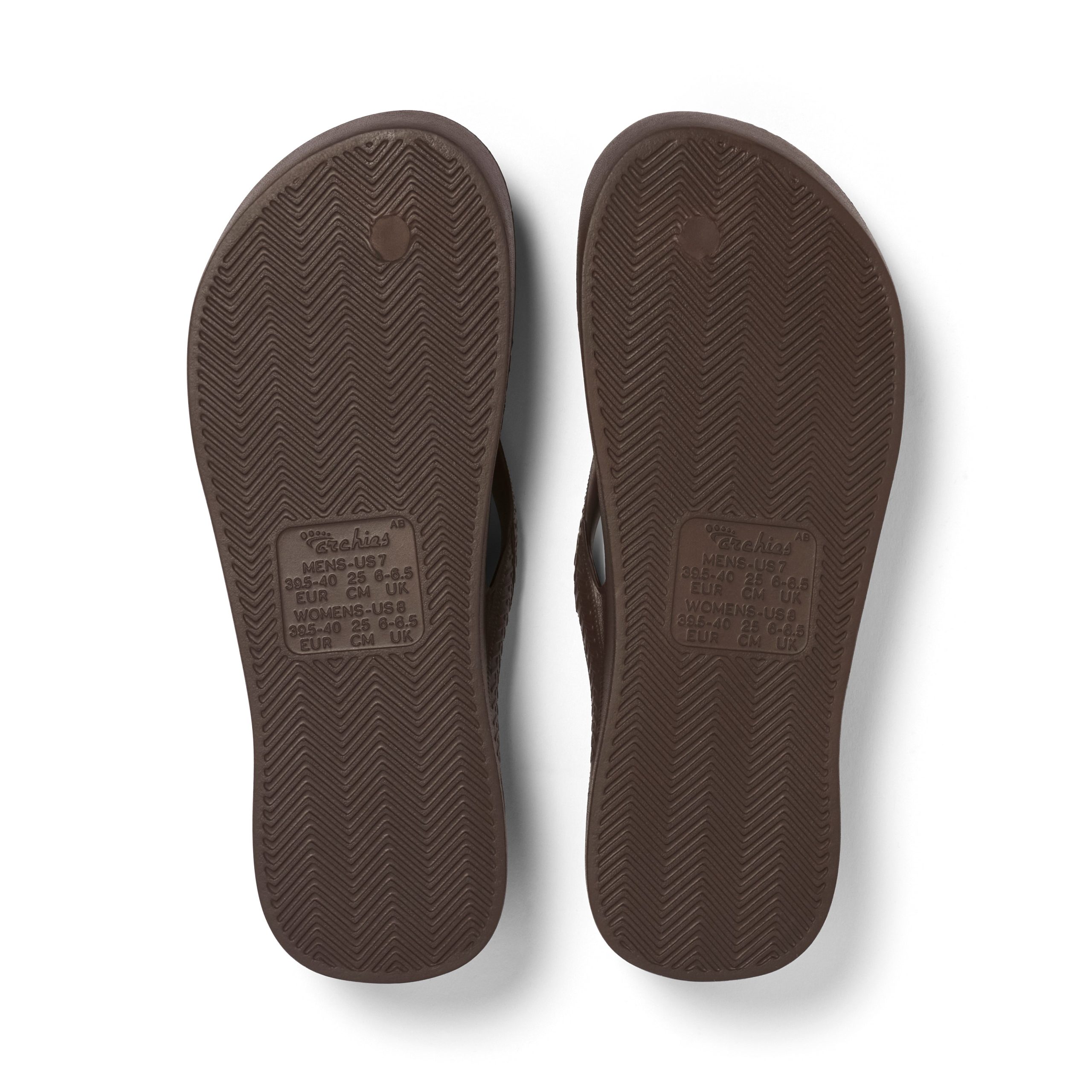 Arch Support Flip Flops - Classic - Brown - Image 15