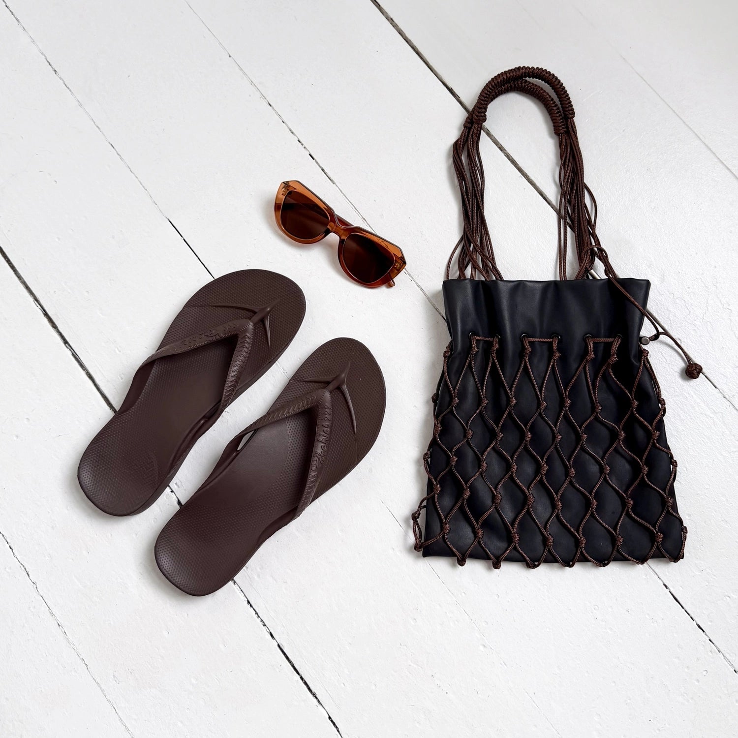 Arch Support Flip Flops - Classic - Brown - Image 5